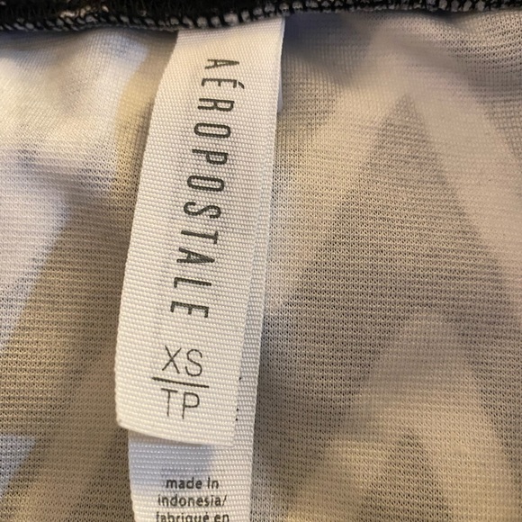 Aeropostale - XS Black & White Zig Zag Skirt - Picture 3 of 3